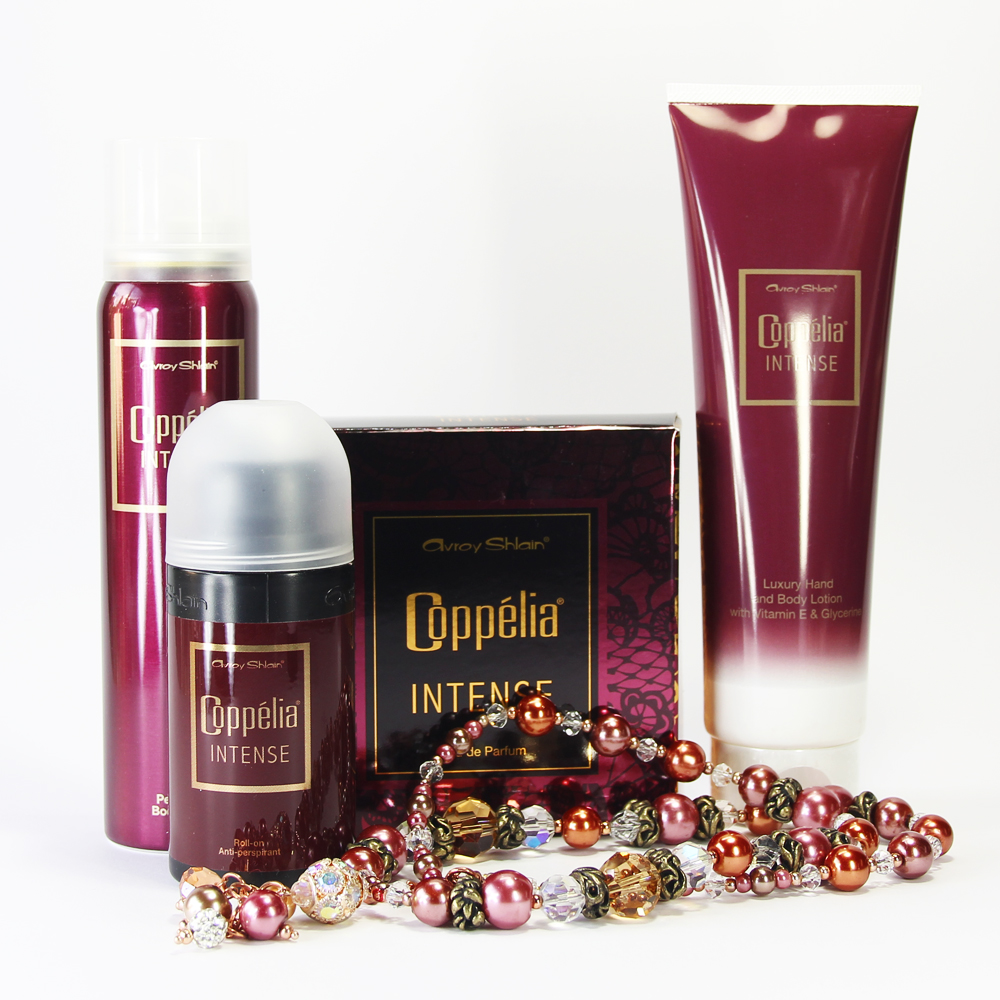 Coppelia Intense Set with jewelery